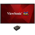 ViewSonic CDE5520 55 4K UHD Presentation Display Bundle with VSB050 USB Wi-Fi Adapter
