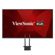 ViewSonic CDE6520-W1 65 4K UHD Presentation Display Bundle with LB-WIFI-001 Wireless Module