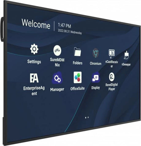 ViewSonic CDE6530 65 Class 4K UHD Wireless Presentation Display 1