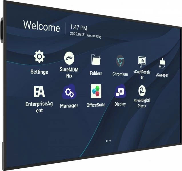 ViewSonic CDE7530 75 Class 4K UHD Wireless Presentation Display 1