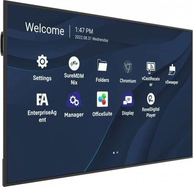 ViewSonic CDE8630 86 Class 4K UHD Wireless Presentation Display 1