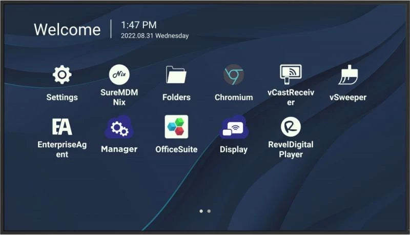 ViewSonic CDE8630 86 Class 4K UHD Wireless Presentation Display