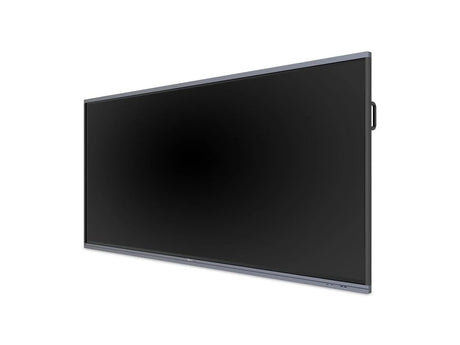ViewSonic IFP105S-E1 - IFP Bundle w 105 5K ViewBoard Interactive Display, Wireless Module, Fixed Wall Mount angled