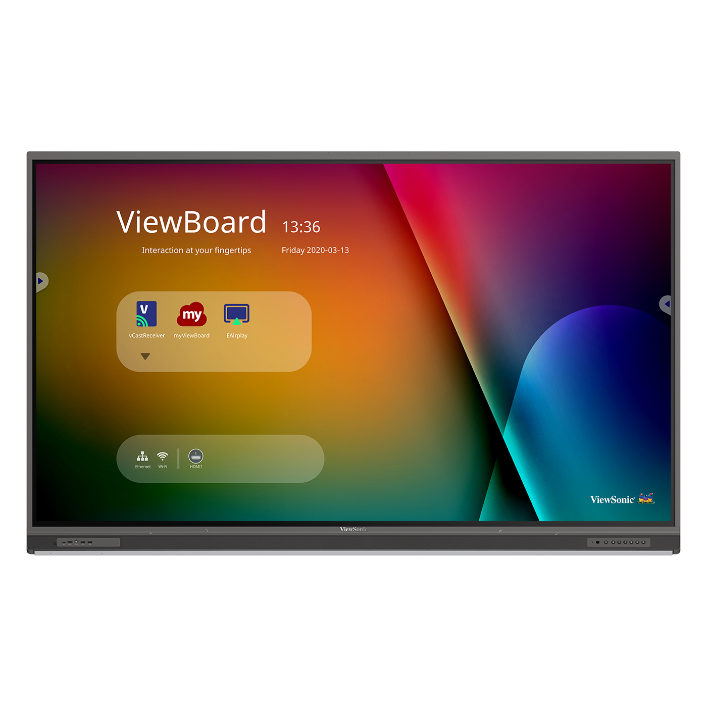 ViewSonic IFP8652-1C 86 4K UHD Interactive Display with Integrated Microphone