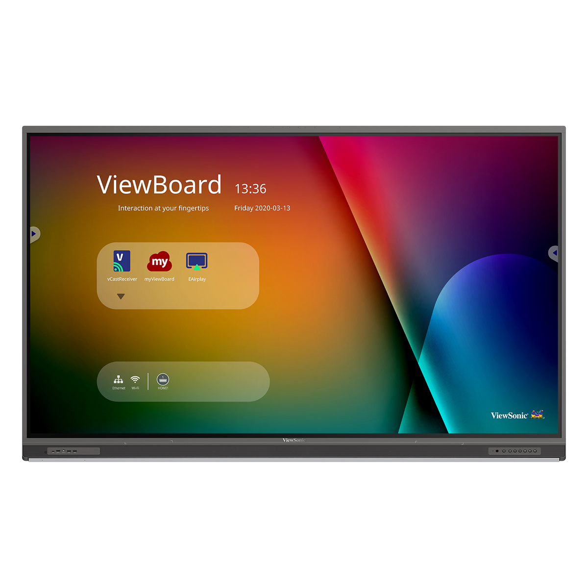 ViewSonic IFP8652-1C 86 4K UHD Interactive Display with Integrated Microphone
