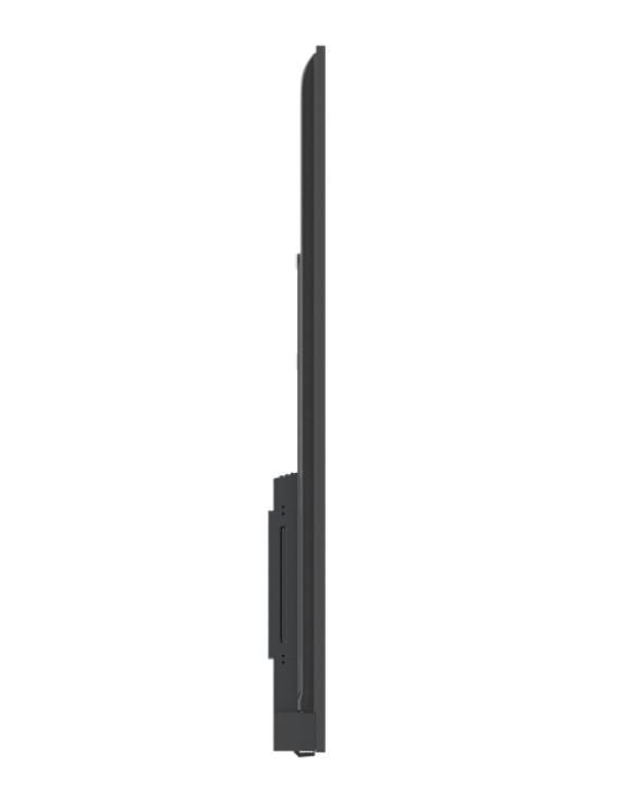 ViewSonic CDE7520-W 75” premium 4K wireless presentation display side profile view