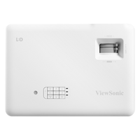 ViewSonic LS600W WXGA DLP lamp-free LED projector top