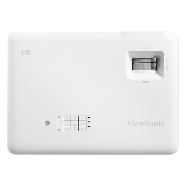 ViewSonic LS600W WXGA DLP lamp-free LED projector top