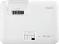 ViewSonic LS711W 4,200 ANSI Lumens WXGA Short Throw Laser Projector Top