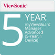 ViewSonic MVBM_ADV_5Y01 myViewBoard Manager Advanced (5-Year, 1 Device)