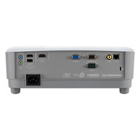 ViewSonic PG707W WXGA DLP Conference Room Projector rear