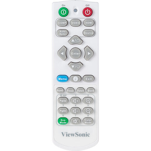 ViewSonic PX701-4K 3840 x 2160 Resolution, 3,200 ANSI Lumens, 1.5-1.65 Throw Ratio view of remote controller