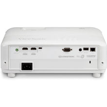 ViewSonic PX748-4K 4000 Lumen HDR 4K Home Theater DLP Projector view of ports inputs and outputs