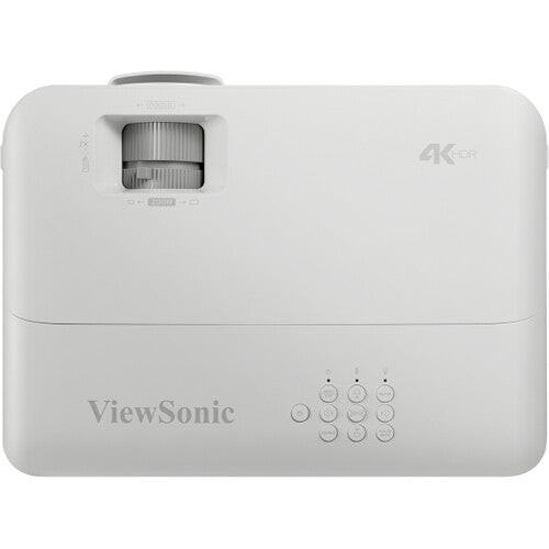 ViewSonic PX748-4K 4000 Lumen HDR 4K Home Theater DLP Projector view of top