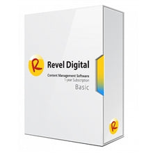 ViewSonic SW-090 Revel Digital CMS, Basic Subscription Plan License Key for 12 Months (1 Year) for one device