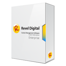 ViewSonic SW-093-3 Revel Digital CMS, Enterprise Subscription Plan License Key for 60 Months (5 Years) for one device