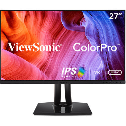 ViewSonic VP2756-2K 27 2K QHD Pantone Validated 100 sRGB & Factory Pre-Calibrated Monitor