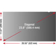 ViewSonic VSPF2360 23.6 Privacy Filter Screen Protector