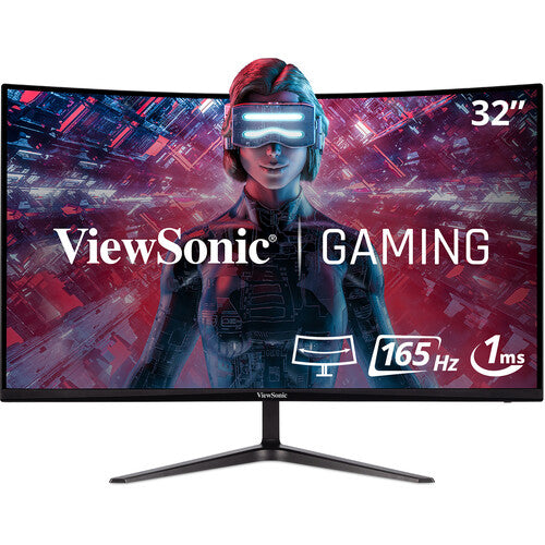 ViewSonic VX3218-PC-MHD 32 16 9 165 Hz Curved LCD Gaming Monitor