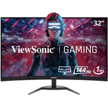 ViewSonic VX3268-2KPC-MHD 32 16 9 Curved FreeSync 144 Hz QHD VA Gaming Monitor