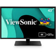 ViewSonic VX4381-4K 42.5 16 9 4K HDR10 MVA Monitor