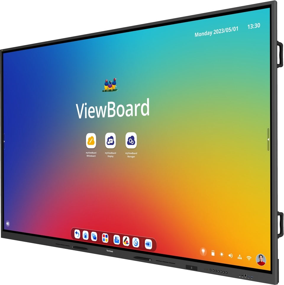 ViewSonic ViewBoard IFP110 110 4K Interactive Display angled