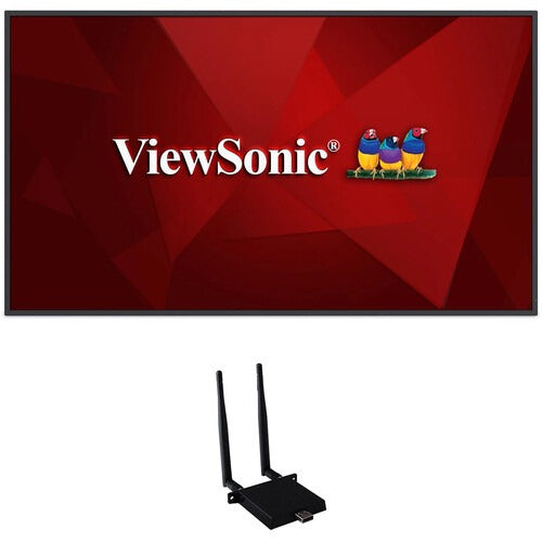 ViewSonic CDE4330-W1 43" UHD 4K Commercial Monitor with Wireless Module
