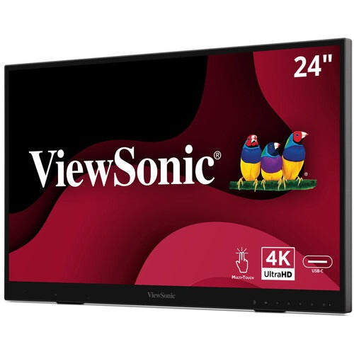 ViewSonic ID2456-4K 24" myPodium 4K Touch Display Monitor - OfficeWonderland