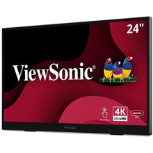 ViewSonic ID2456-4K 24" myPodium 4K Touch Display Monitor - OfficeWonderland