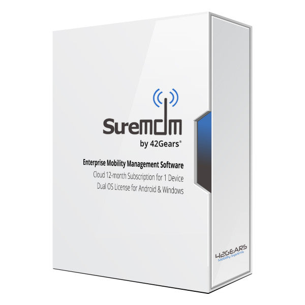 ViewSonic SW-071-2 42Gears SureMDM Cloud 12-Month, 1 device (Dual OS licenses – Android and Windows)