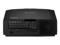 Sharp XP-V801U-B Rear Inputs
