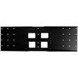 Peerless-AV Triple-Stud Wall Plate, Model WSP-724 (Black)