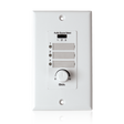 Wall Plate Input Select Switch with Volume Control 10k Pot and Input Indicator Use With AAPHD Amplifiers