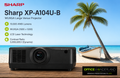 Sharp XP-A104U-B WUXGA Large Venue Projector (Black)