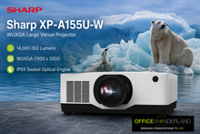 Sharp XP-A155U-W WUXGA Large Venue Projector (White)
