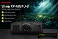 Sharp XP-A824U-B WUXGA Large Venue Projector (Black)