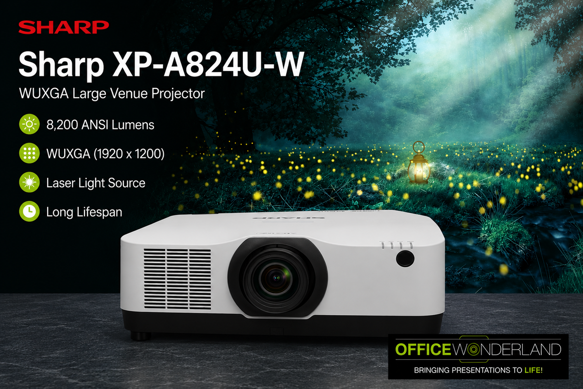 Sharp XP-A824U-W WUXGA Large Venue Projector (white)