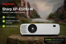 Sharp XP-E501U-W WUXGA Laser LCD Projector
