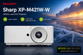 Sharp XP-M421W-W 4,200 LUMEN, WXGA, LASER, DLP PROJECTOR