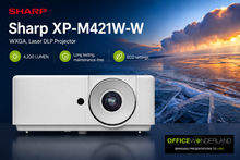 Sharp XP-M421W-W 4,200 LUMEN, WXGA, LASER, DLP PROJECTOR