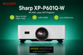 Sharp  XP-P601Q-W  6,000 LUMEN, 4K UHD, LASER, DLP PROJECTOR