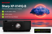 Sharp XP-X141Q-B 4K UHD Professional Installation Laser Projector