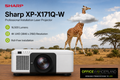 Sharp XP-X171Q-W 17000 Lumens 4K UHD Professional Installation Laser Projector