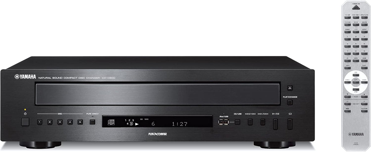 YAMAHA CD-C600BL 5-Disc CD Changer Black