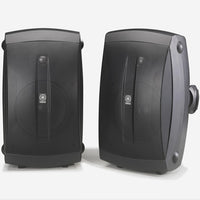Yamaha NS-AW350 All-Weather Indoor Outdoor Speakers (Black, Pair)
