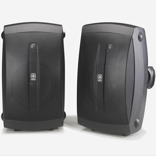 Yamaha NS-AW350 All-Weather Indoor Outdoor Speakers (Black, Pair)
