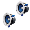 Yamaha NS-IC400 4 Full-Range In-Ceiling Speakers (White, Pair)