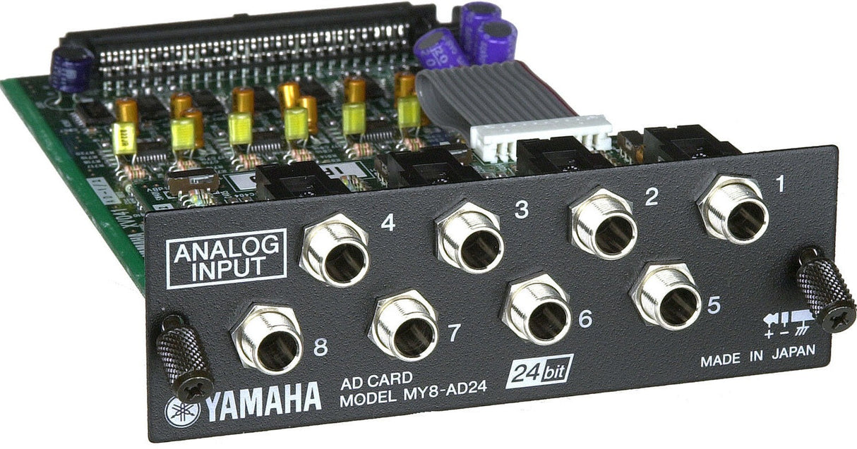 Yamaha MY8AD24 - 24 Bit 8 Channel Analog Input Card