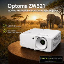 Optoma ZW521 Compact 6000 Lumens High Brightness Laser Projector