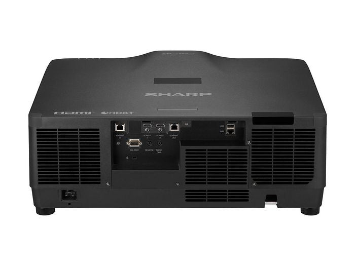 Sharp XP-A104U-B WUXGA Large Venue Projector Back Inputs